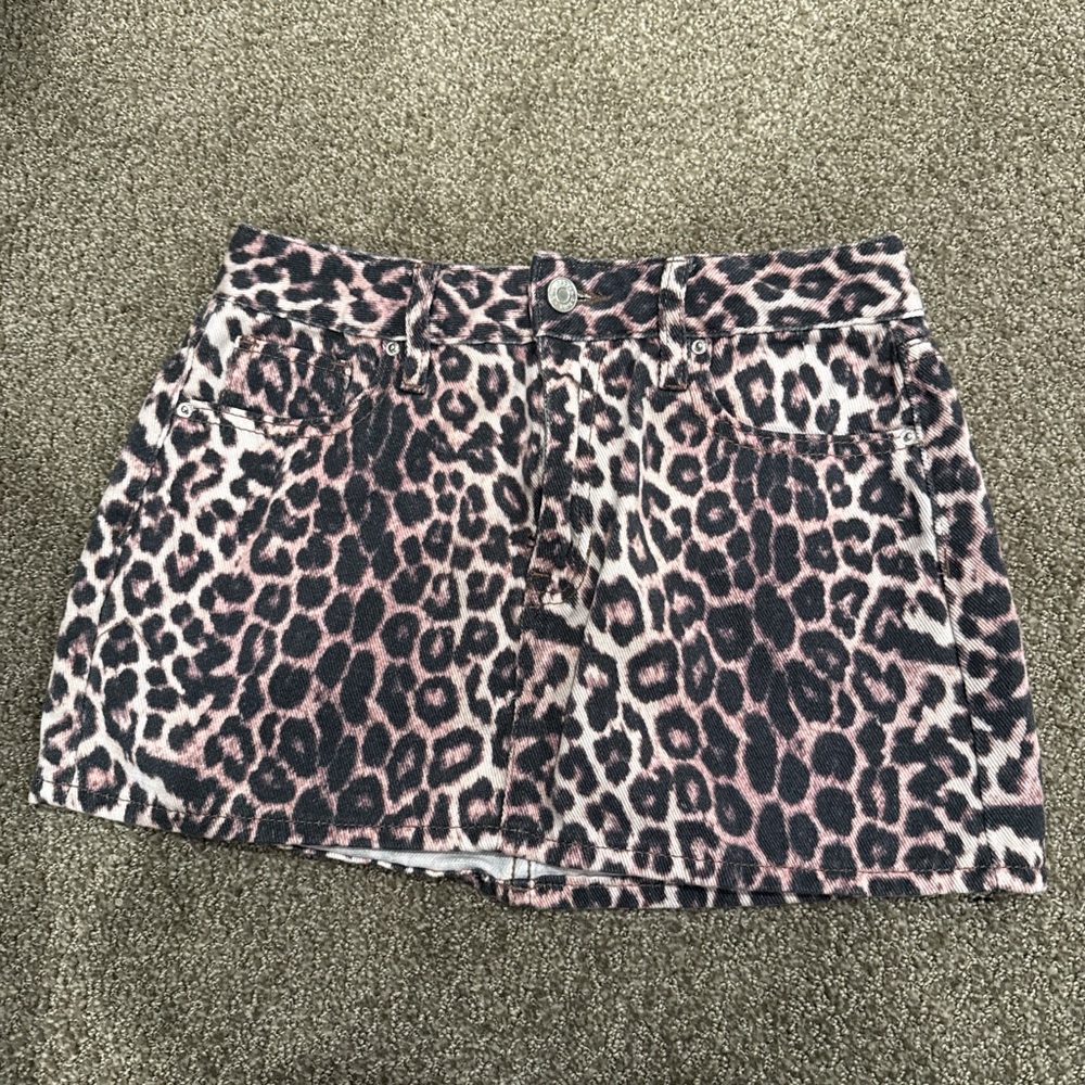 PacSun Animal Print Skirt